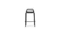 Billede af Normann Copenhagen Outdoor Vig Barstol 75 cm - Sort