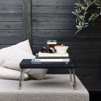 Billede af Vipp 401 Mini Table Bakkebord H: 23,8 cm  - Sort 