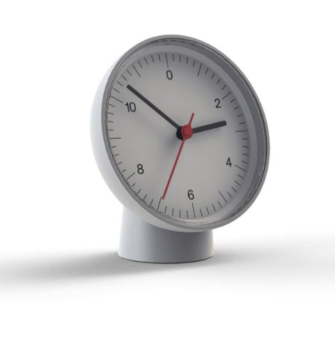 HAY Table Clock H: 14 cm - White