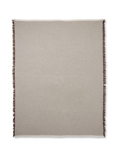 Elvang Daisy Plaid 130x180 cm - Brown