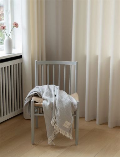 Elvang Lavender Plaid 130x180 cm - Grey