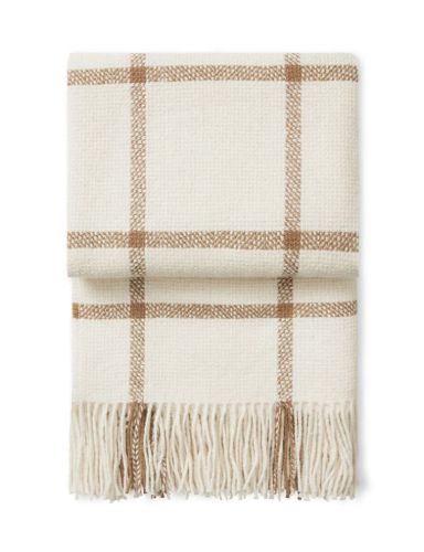 Elvang Tartan Plaid 130x190 cm - Ivory