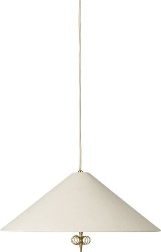 GUBI 1967 Pendant Ø: 56 cm - Brass/Canvas