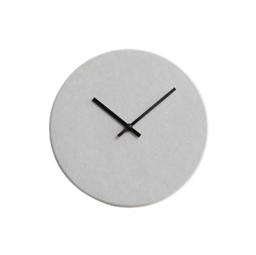 Hemverk Vægur Ø: 28 cm – Light Grey/Sort