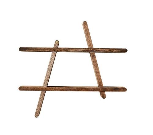 Andersen Furniture A Shelf Large 78x67x12 cm - Smoked Ash