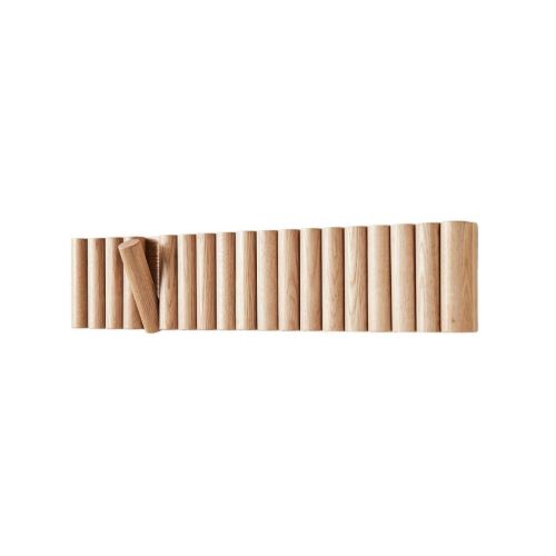 Andersen Furniture Mono Coat Rack L: 59 cm - Eg/Hvidpigmenteret Mat Lak