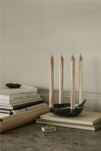 Ferm Living Dryp Candles Set of 2 H: 30 cm - Beige