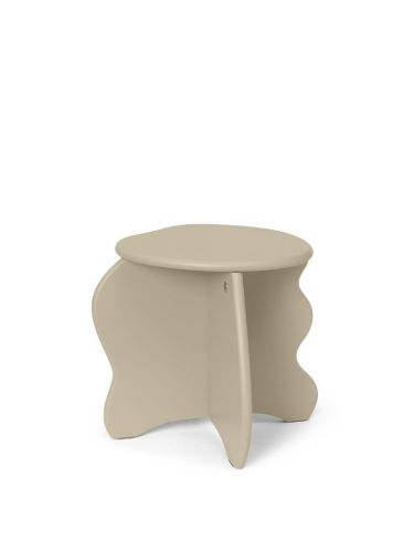 Ferm Living Slope Skammel H: 30 cm - Cashmere