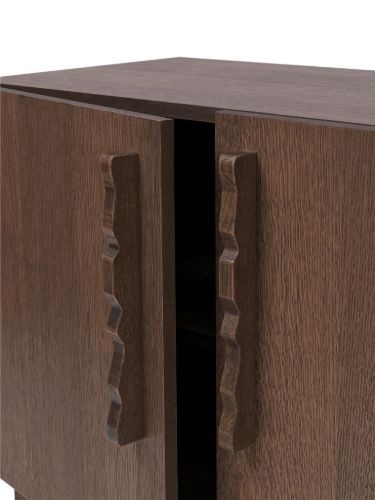 Ferm Living Unda Sidebord 146x50 cm - Dark Stained Oak