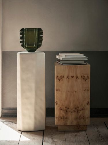 Ferm Living Burl Side Table H: 67 cm - Natural 