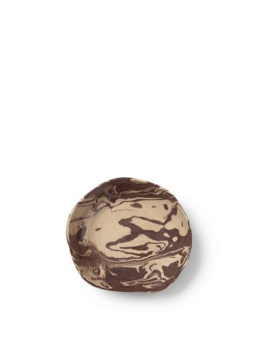 Ferm Living Ryu Bowl B: 28 cm - Sand/Brown 