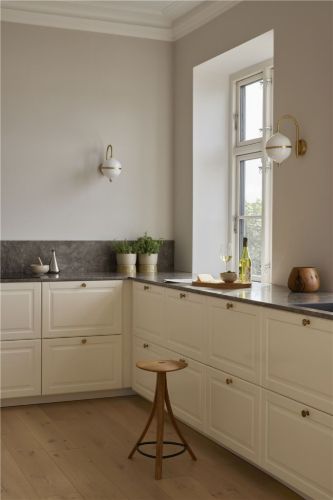 RO Collection Clover Stool H: 55 cm - Oiled Oak