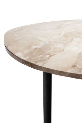 Bent Hansen Metro Sofabord Ø: 80 cm - Emperador Beige
