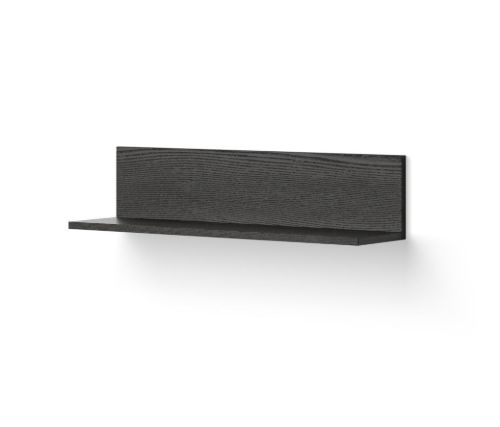 New Works Tana Wall Shelf 75x18,6 cm - Black Stained Oak