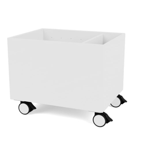 Montana QS Colour Box II S4162 m. Hjul 46,8x37,8x35,4 cm - 01 New White