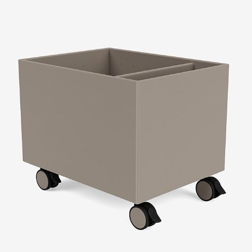 Montana QS Colour Box II S4162 m. Hjul 46,8x37,8x35,4 cm - 141 Truffle