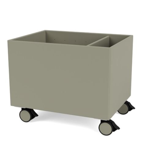 Montana QS Colour Box II S4162 m. Hjul 46,8x37,8x35,4 cm - 144 Fennel