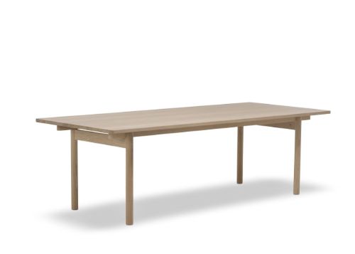 Bernstorffsminde Møbelfabrik Brú Spisebord 240x100 cm - Sæbebehandlet Eg