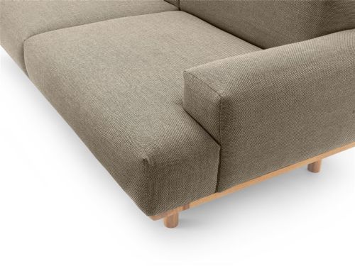 Bruunmunch Reason 2 Pers. Sofa m. Højre Chaiselong L: 288 cm - Re-Wool 218