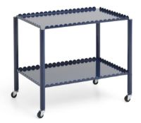 Billede af HAY Arcs Trolley Low 44x63 cm - Steel Blue