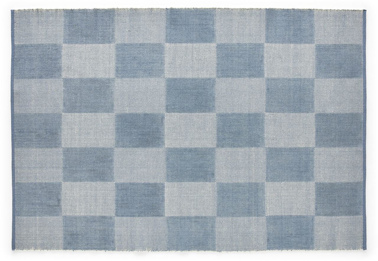 Billede af HAY Check Rug 140x200 cm - Light Blue S Check 