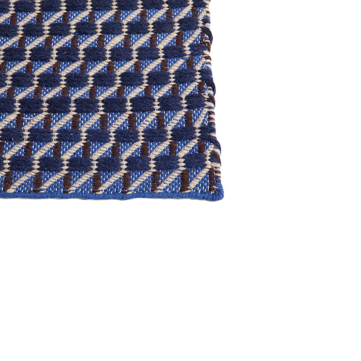 Billede af HAY Channel Rug 50x80 cm - Blue/White