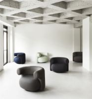 Billede af Normann Copenhagen Burra Lounge Stol SH: 42,5 cm - Ultra Læder 41571