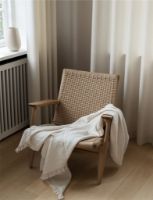 Billede af Elvang Lavender Plaid 130x180 cm - Ivory