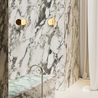 Billede af DCW Editions Poudrier Væglampe 17,3x19,5 cm - Gold