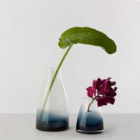 Billede af Ro Collection Flower Vase No. 2 Ø: 15 cm - Indigo Blue