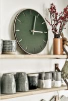 Billede af Hemverk Vægur Ø: 28 cm – Conifer Oak/Copper