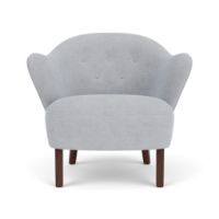 Billede af Audo Copenhagen Ingeborg Loungestol SH: 40 cm - Fiord 751/Dark Stained Oak