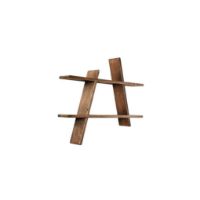 Billede af Andersen Furniture A Shelf Large 78x67x12 cm - Smoked Ash