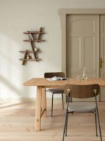 Billede af Andersen Furniture A Shelf Medium 52x46x9 cm - Smoked Ash