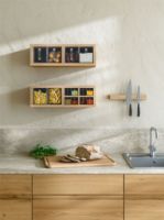 Billede af Andersen Furniture A-Organizer Shelf 1 52x17x18 cm - Eg/Hvidpigmenteret Mat Lak