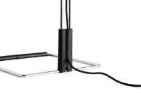 Billede af HAY Matin Table Lamp Small H: 38 cm - Mirror/Placid Blue 