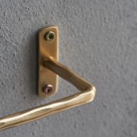 Billede af House Doctor Welo Toiletpapirholder L: 13 cm - Børstet Messing 