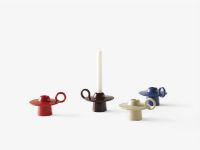 Billede af &Tradition Momento Candleholder JH39 7,5x15,1 cm - Red Brown