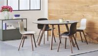 Billede af HAY AAC 12 About A Chair SH: 46 - Lacquered Solid Walnut/Black