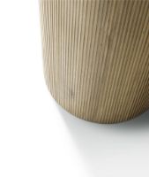 Billede af Vipp 494 Cabin Round Table Ø: 130 cm - Light Oak / Beige Marble 