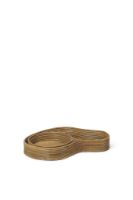 Billede af Ferm Living Isola Trays Set of 2 - Natural Rattan