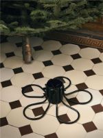 Billede af Ferm Living Flake Christmas Tree Stand H: 13,6 cm - Black/Iron