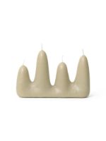 Billede af Ferm Living Stala Candle 15,2x24,1 cm - Sand OUTLET