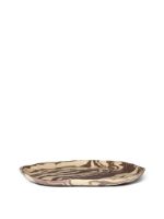 Billede af Ferm Living Ryu Platter B: 34 cm - Sand/Brown 