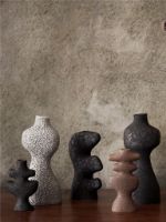 Billede af Ferm Living Yara Vase Medium H: 30,5 cm - Grey Pumice