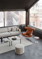 Billede af Fredericia Furniture Wegner Ox Chair  - Læder Cera 905 Russet Brown/Børstet Rustfrit Stål