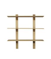 Billede af FDB Møbler B100 Sorø Hylde 100x100 cm - Natur