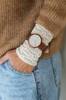 Billede af Hemverk Armbåndsur Ø: 40 mm - Graham Warm Grey/Vintage Cognac Læder