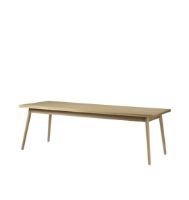 Billede af FDB Møbler Poul M. Volther C35CH Spisebord m. Hollandsk Udtræk - Natur Lakeret Eg  
