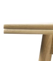 Billede af FDB Møbler Poul M. Volther C35CH Spisebord m. Hollandsk Udtræk - Natur Lakeret Eg  